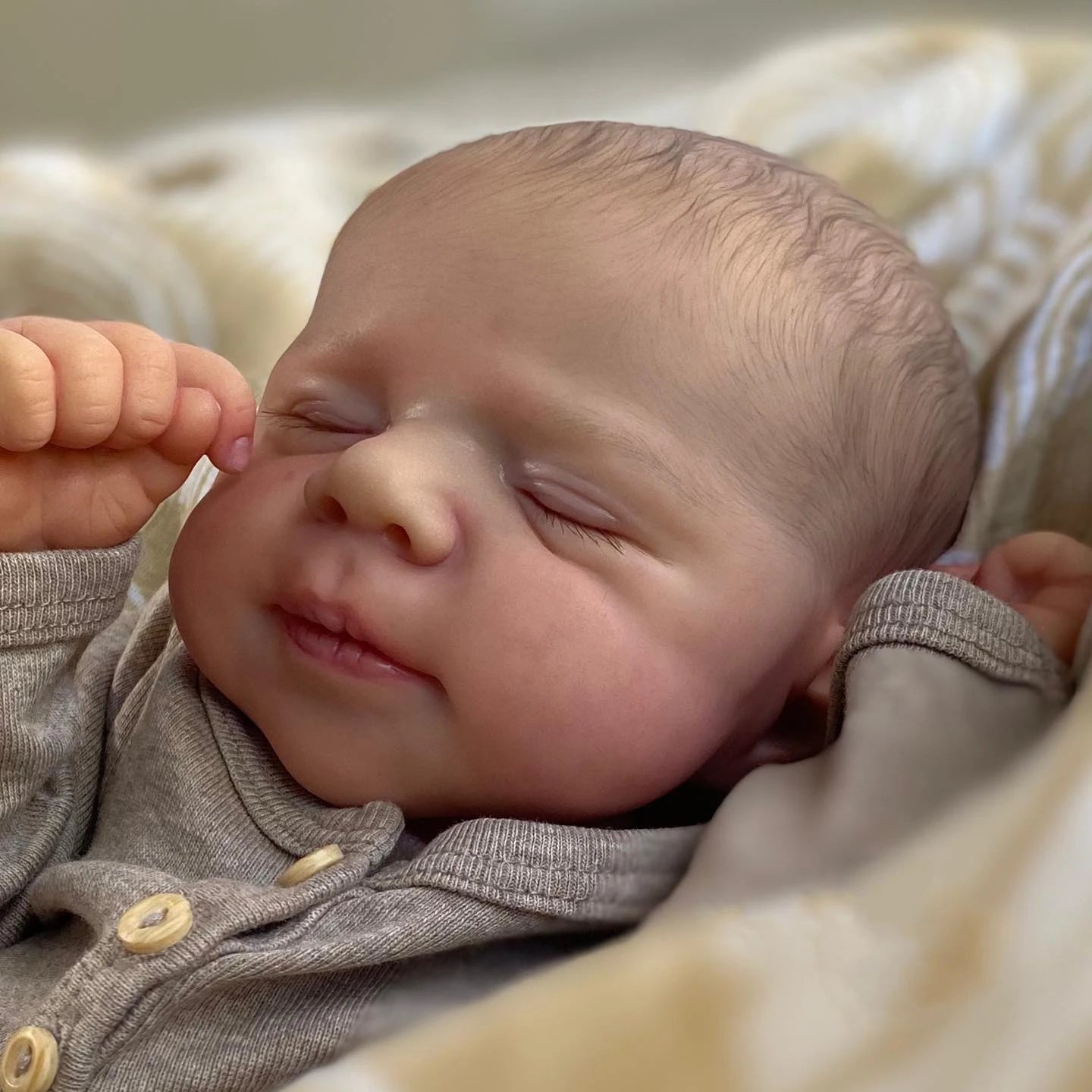 Reborn Baby 19” – Realistic Newborn – Boy