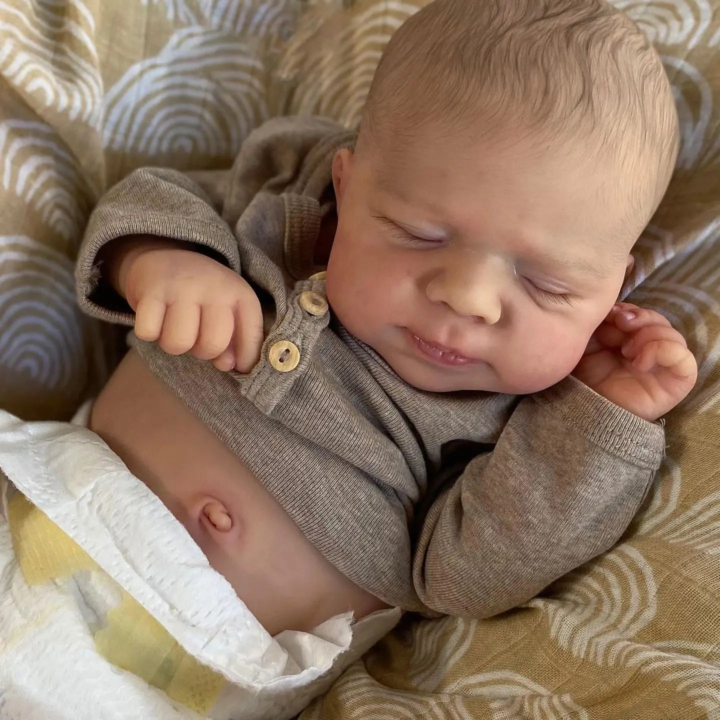 Reborn Baby 19” – Realistic Newborn – Boy