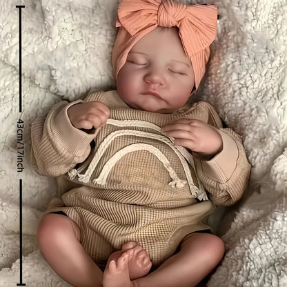 Reborn Baby 43cm – Lifelike Newborn – Girl
