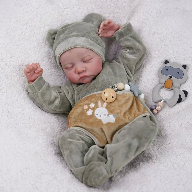 Reborn Baby 46cm – Realistic 3D Painted - Levi