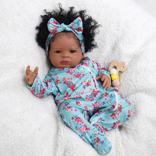Reborn Baby 50cm – Lifelike African American – Girl