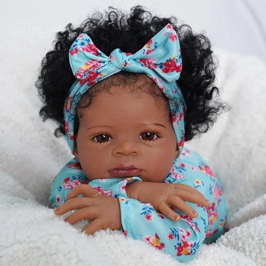 Reborn Baby 50cm – Lifelike African American – Girl